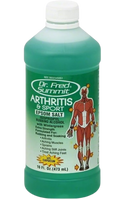 Dr. Fred Summit Epsom Salt rubbing alcohol 16oz (pack of 2)